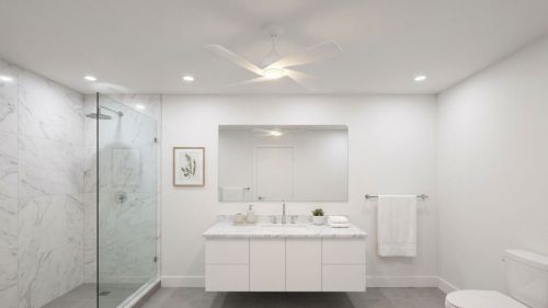 Bathroom & Laundry Room Ceiling Fans: What Works, What Doesn’t